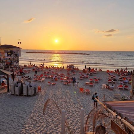 1B Patio Beach House Premium Location W/2 Balcony Tel Aviv Luaran gambar
